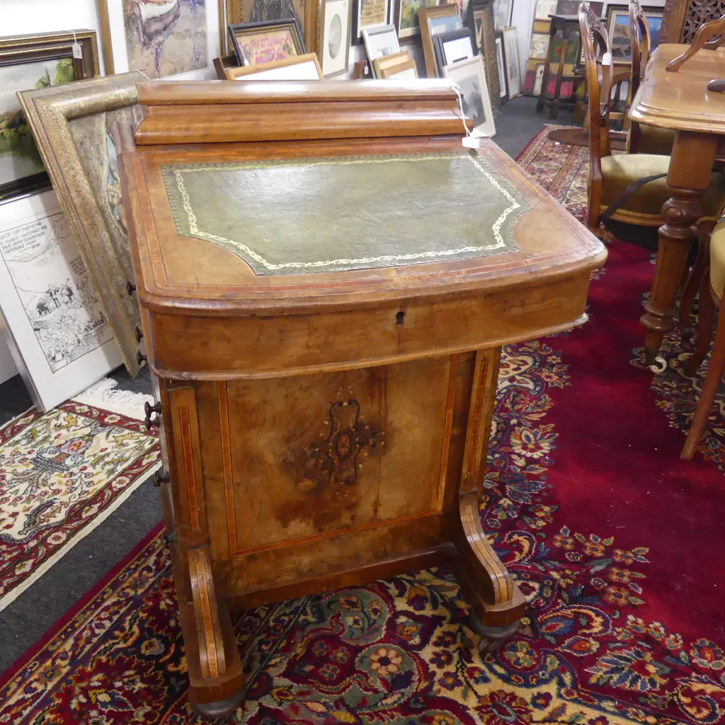 VICTORIAN DAVENPORT (some old repairs) Image 1++