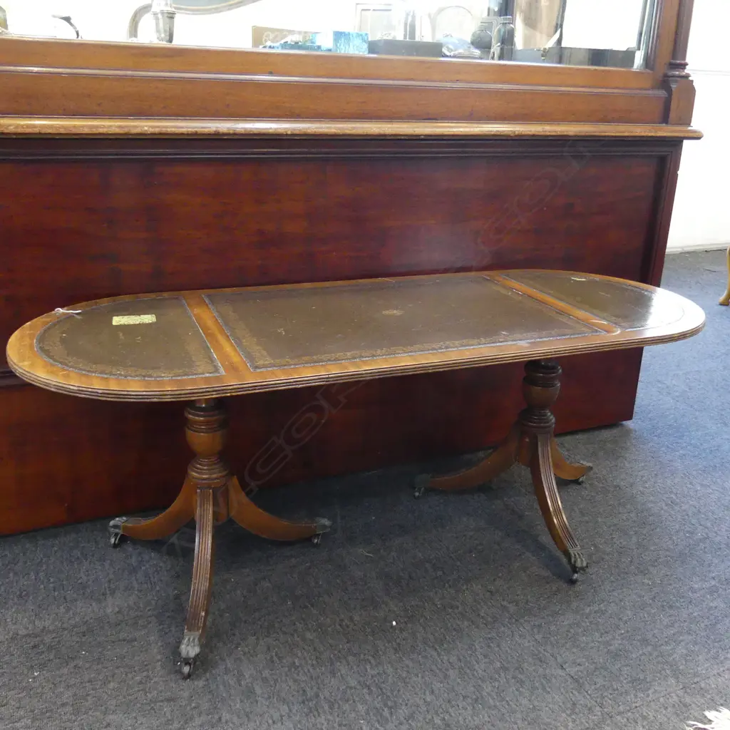 REGENCY STYLE COFFEE TABLE W.1215mm - 1 LEG AF Image 1++