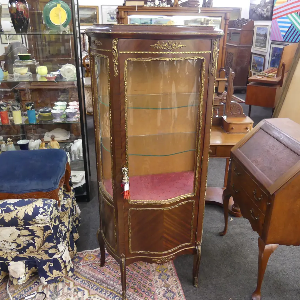 FRENCH STYLE VITRINE CABINET - MADE IN SPAIN 680x365x1510mm Image 1++