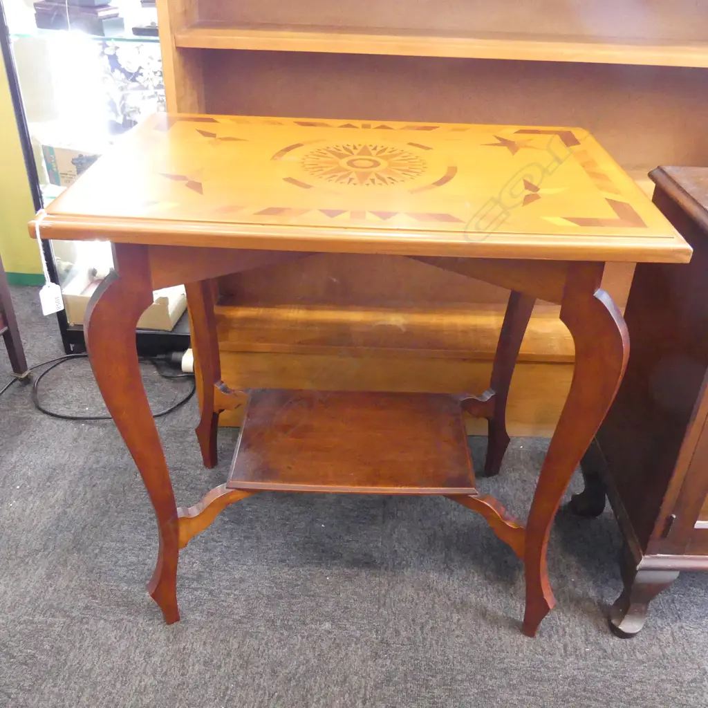 INLAID SIDE TABLE 710x460x710mm Image 1++