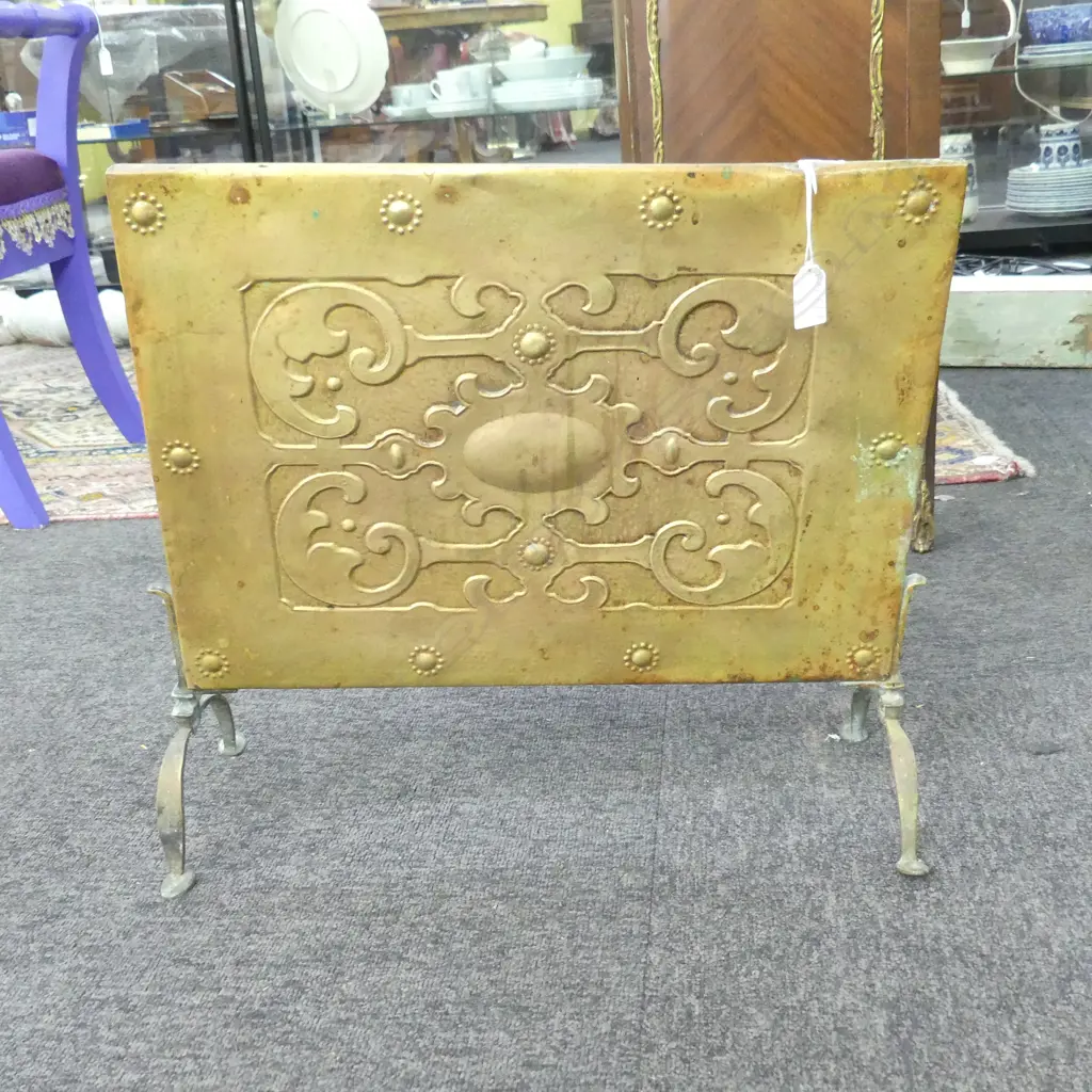 VINTAGE FIRE SCREEN 480x520mm Image 1++