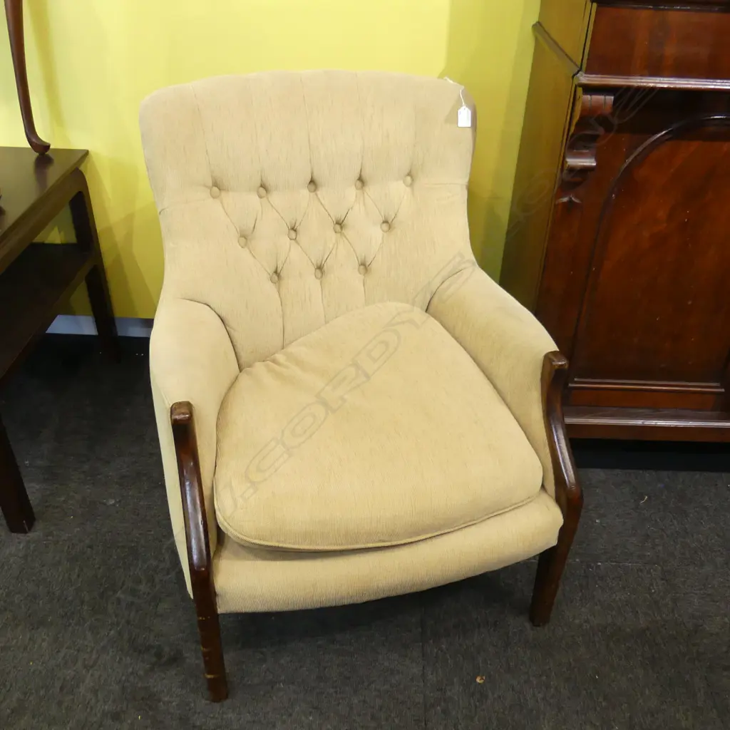 PR PALE UPHOLSTERED ARMCHAIRS Image 1++