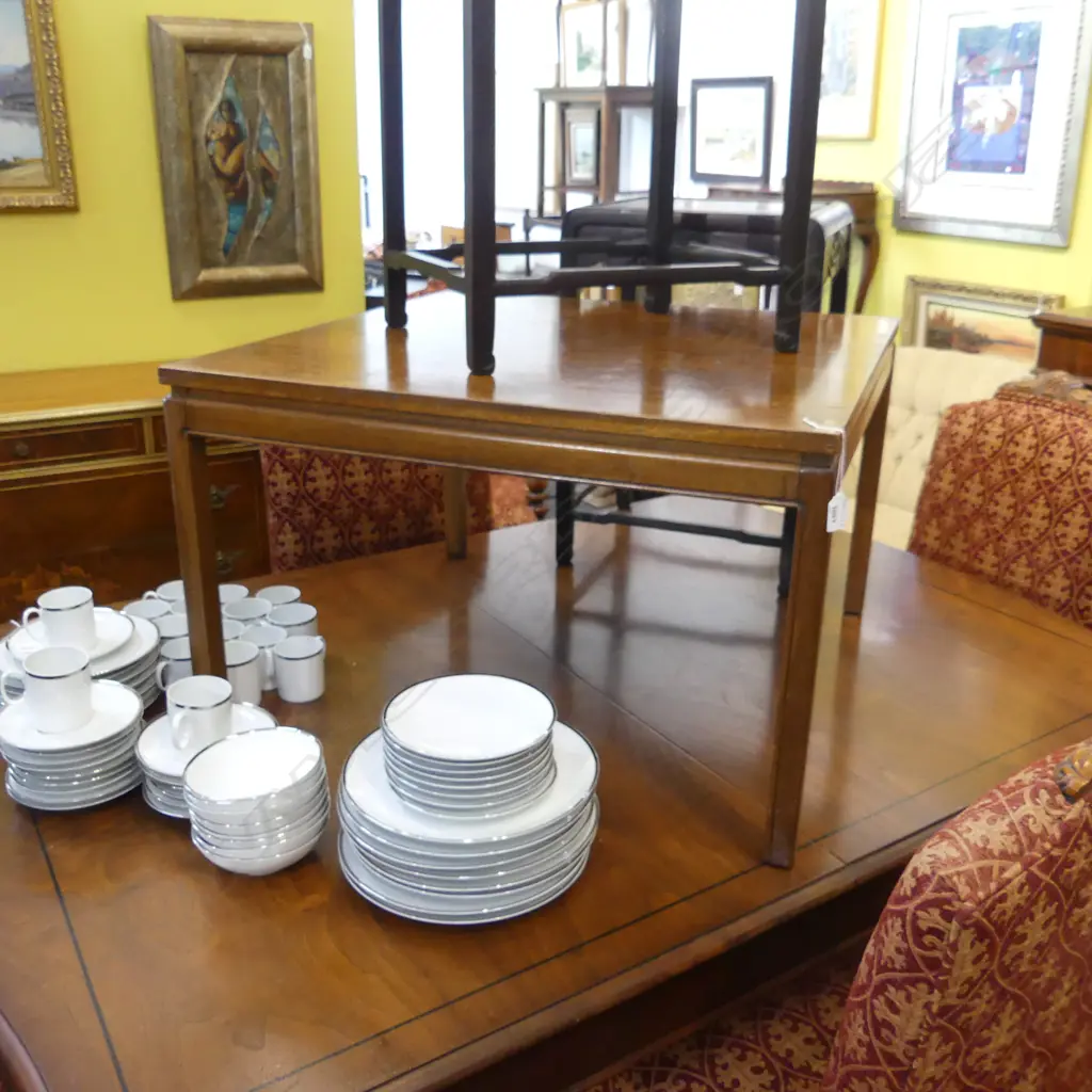MAHOGANY COFFEE TABLE 760x760x480mm Image 1++
