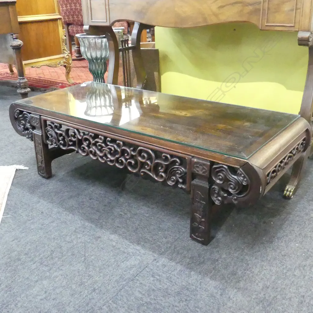 VINTAGE CHINESE LOW TABLE 1170x450x330mm... Image 1++