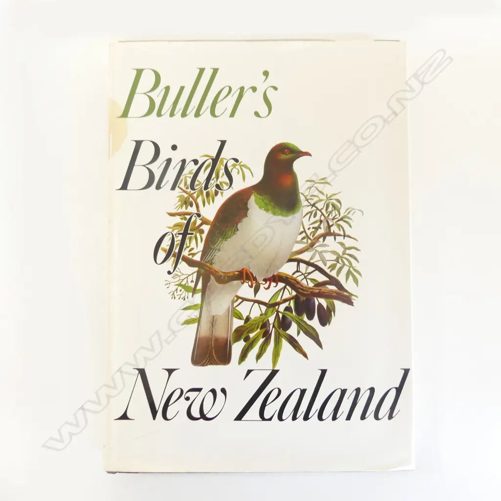 CASED BOOK: BULLERS BIRDS OF NEW ZEALAND 380x275mm in sleeve NEW EDITION 1967  Image 1++
