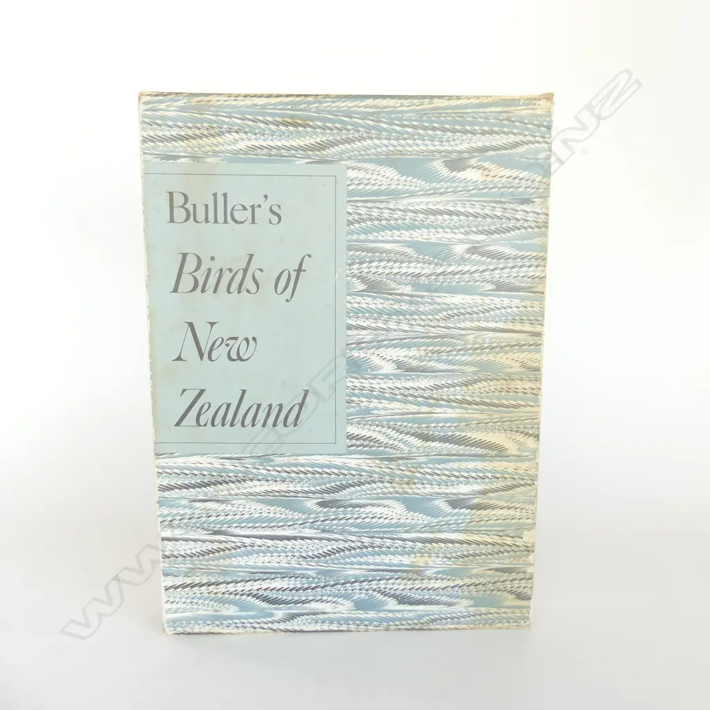 CASED BOOK: BULLERS BIRDS OF NEW ZEALAND 380x275mm in sleeve NEW EDITION 1967  Image 1++
