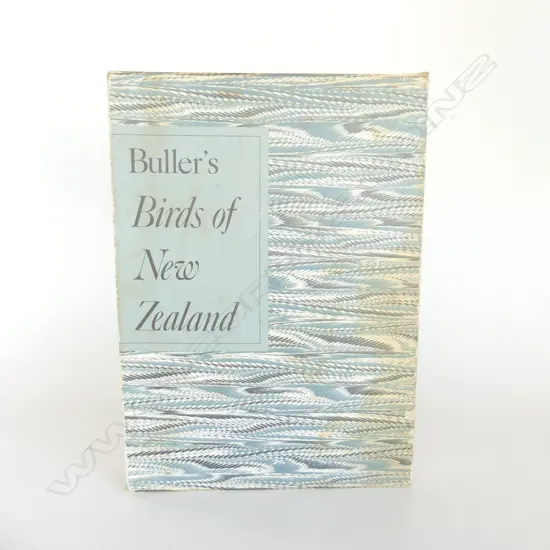 CASED BOOK: BULLERS BIRDS OF NEW ZEALAND 380x275mm in sleeve NEW EDITION 1967 
