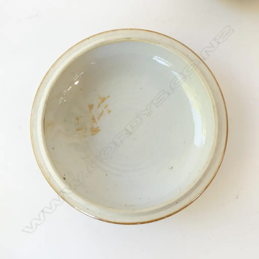 PR ANTIQUE CHINESE EXPORT BATAVIA WARE LIDDED POTS, OLD STAPLE REPAIRS H.170mm, 170mm dia Image 1++