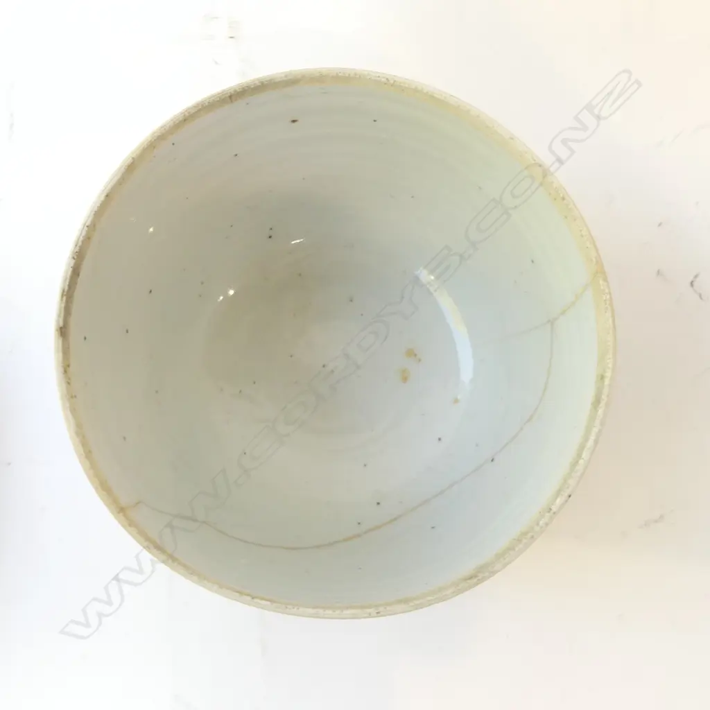 PR ANTIQUE CHINESE EXPORT BATAVIA WARE LIDDED POTS, OLD STAPLE REPAIRS H.170mm, 170mm dia Image 1++