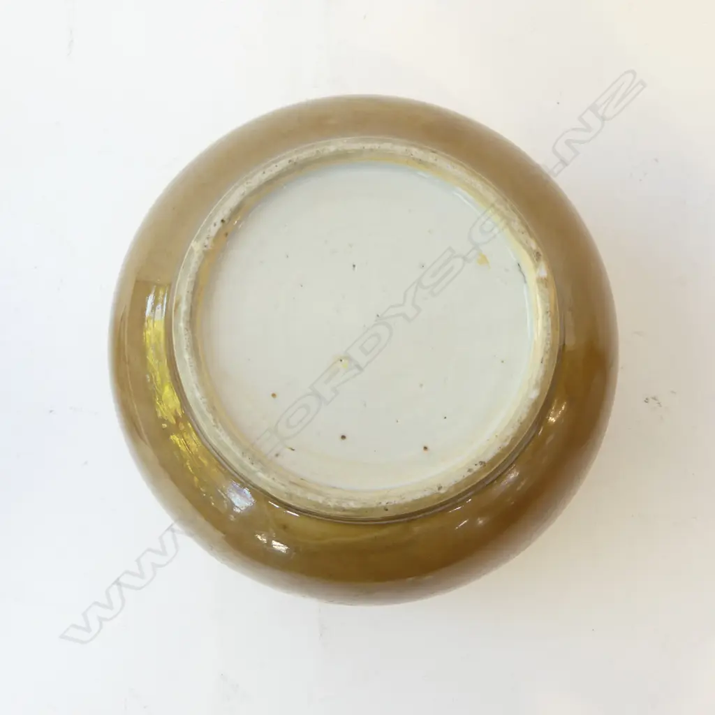 PR ANTIQUE CHINESE EXPORT BATAVIA WARE LIDDED POTS, OLD STAPLE REPAIRS H.170mm, 170mm dia Image 1++