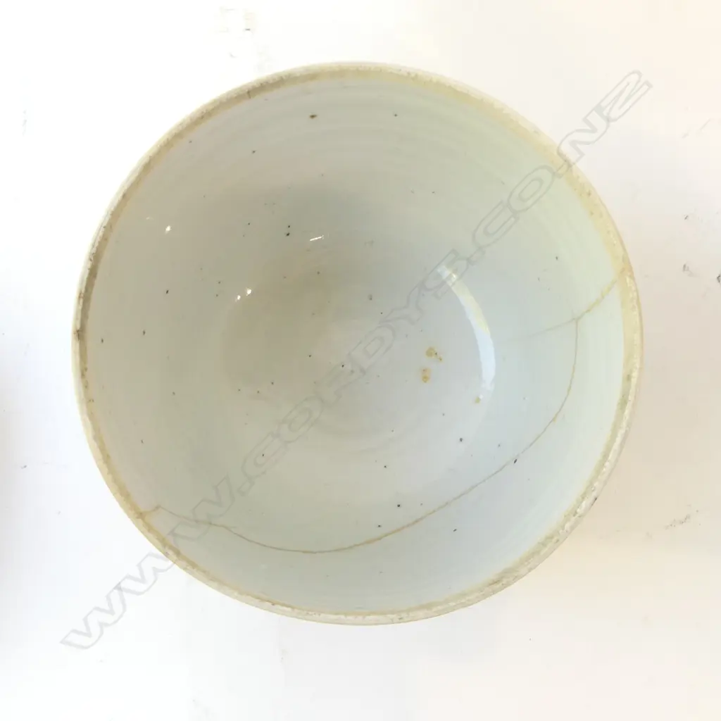 PR ANTIQUE CHINESE EXPORT BATAVIA WARE LIDDED POTS, OLD STAPLE REPAIRS H.170mm, 170mm dia Image 1++