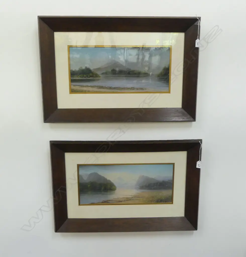 PR J. D. PERRETT COLONIAL LANDSCAPES, PASTEL 210x470mmx Image 1++