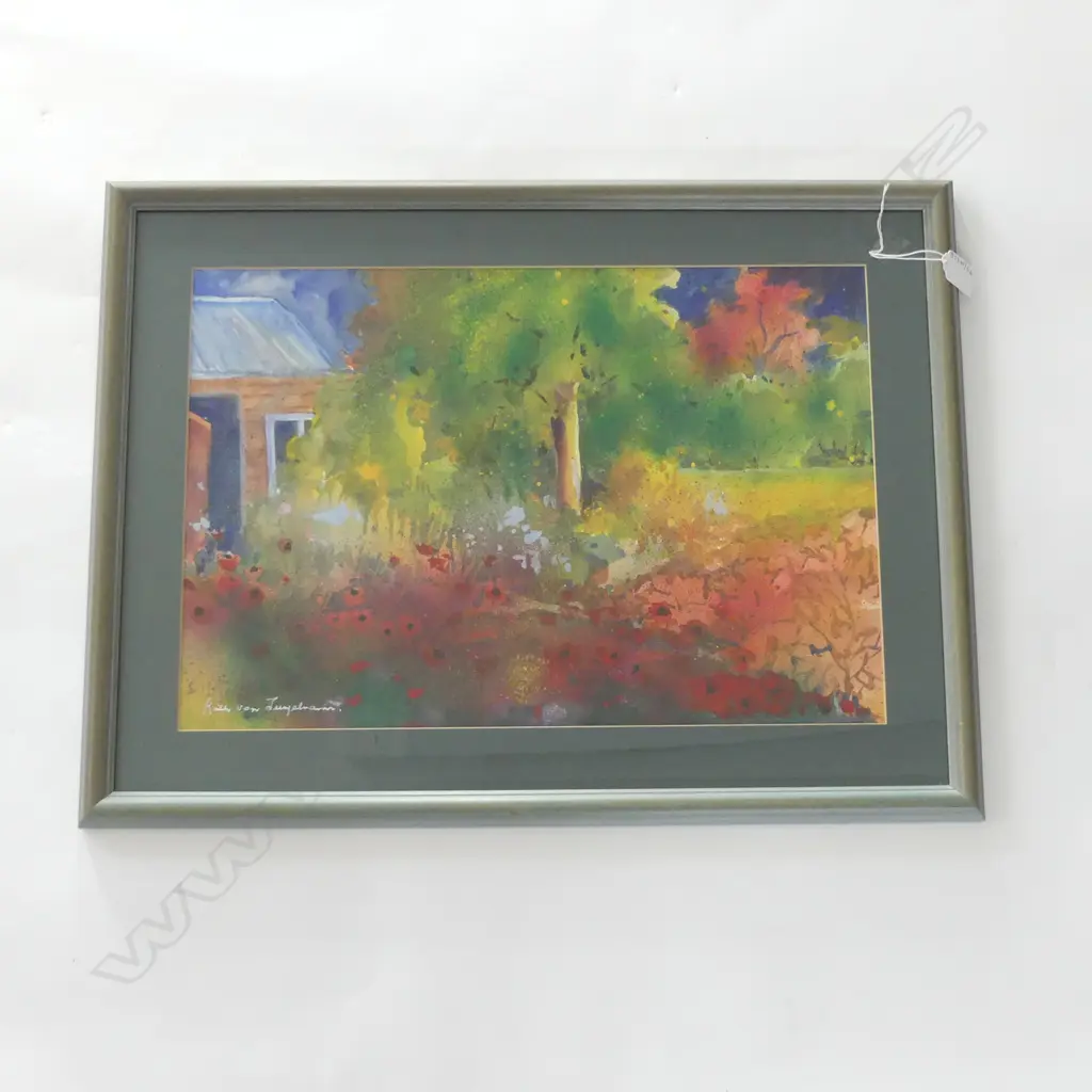 W/C  RURAL SIGNED RALF VON TWYELMAN H450 W600MM Image 1++