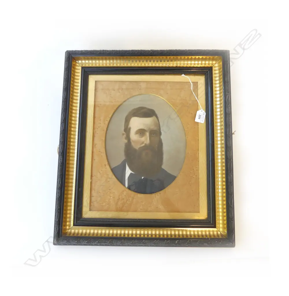 PORTRAIT OF JOHN CHARLES SKEET (1878-1947), OIL ON BOARD 370x220mm Image 1++