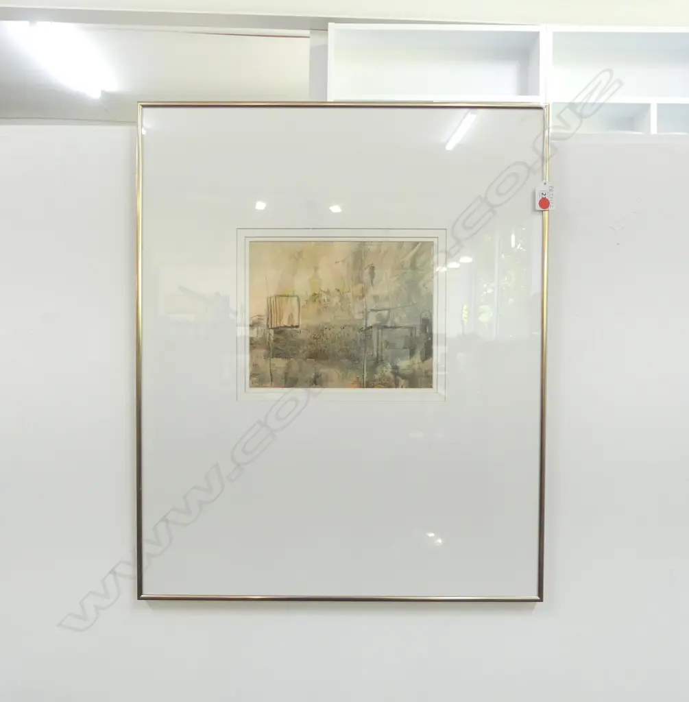 TONY RICE 'NIGHT ENCAMPMENT' ACYRLIC & POLYURETHANE 180x225mm Image 1++