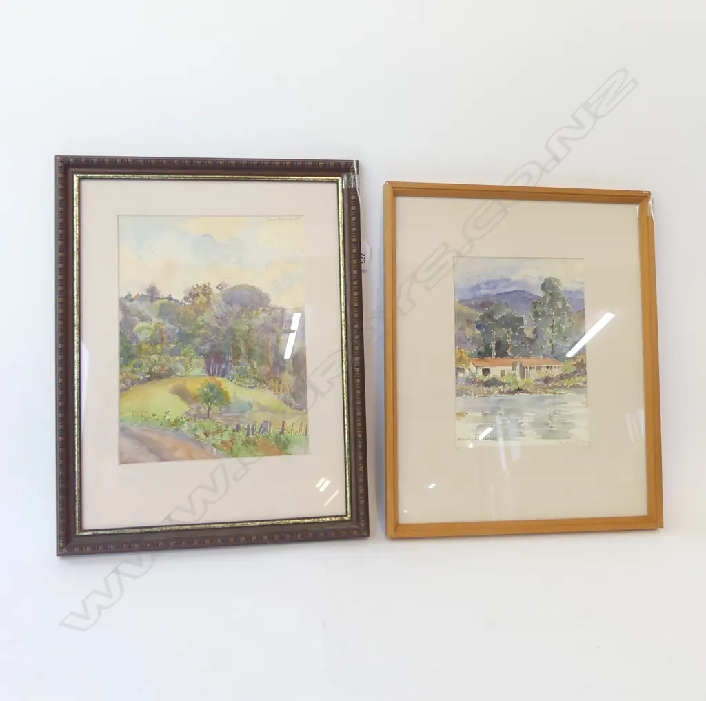 2 DOROTHY PATERSON W/Cs, THE OLD STABLES 230x160mm & NEAR HUNUA 280x210mmmm Image 1++