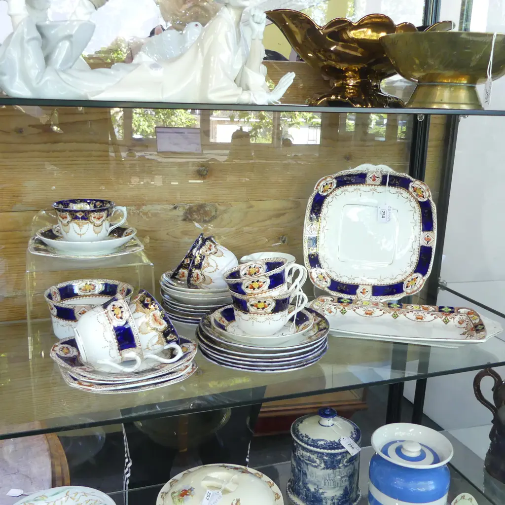 LARGE EDWARDIAN TEASET Image 1++