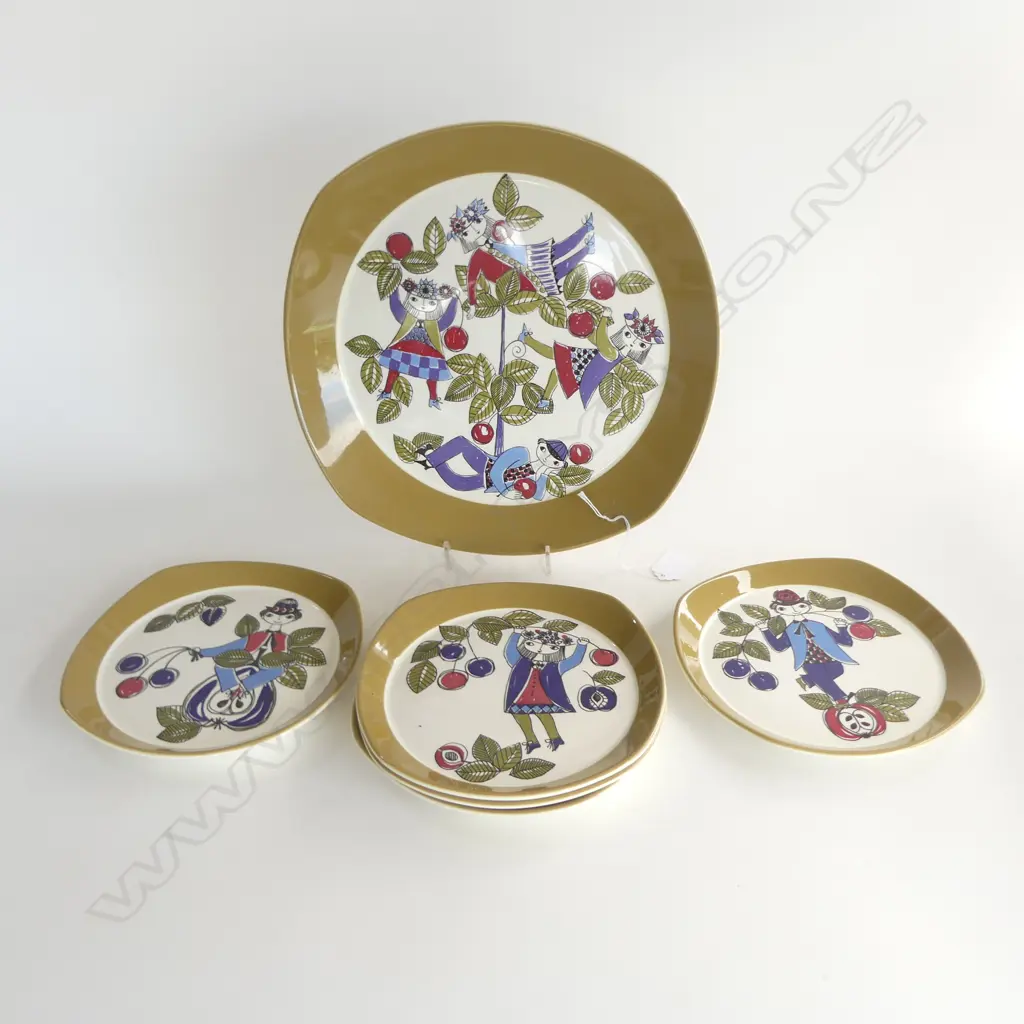 TURI DESIGN NORWEGIAN SANDWICH PLATE SET  Image 1++