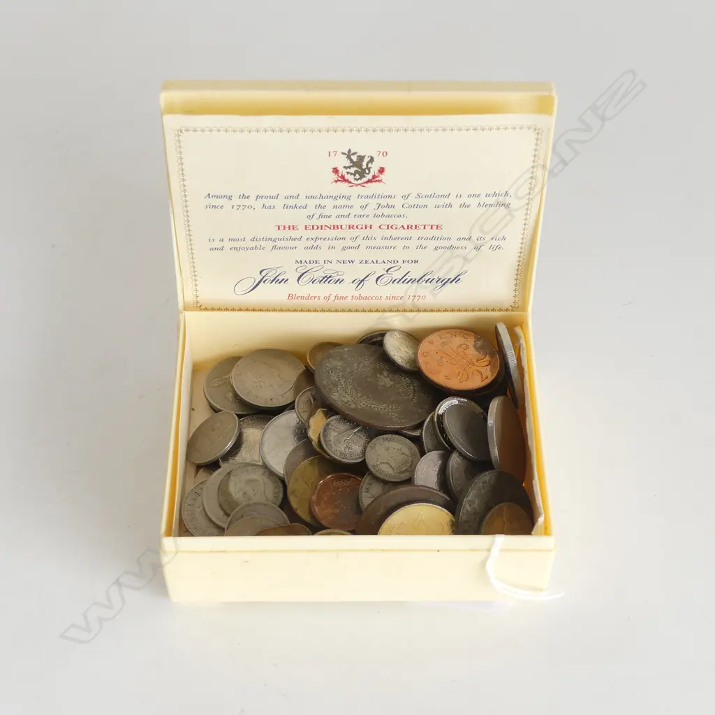 SMALL BOX OLDER WORLD COINAGE Image 1++