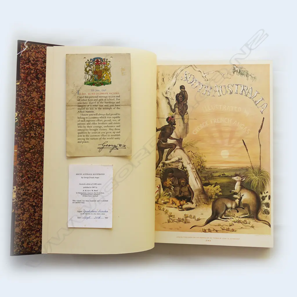 LG LTD ED GEORGE FRENCH ANGAS 'SOUTH AUSTRALIA ILLUSTRATED', 1967, H.560mm Image 1++
