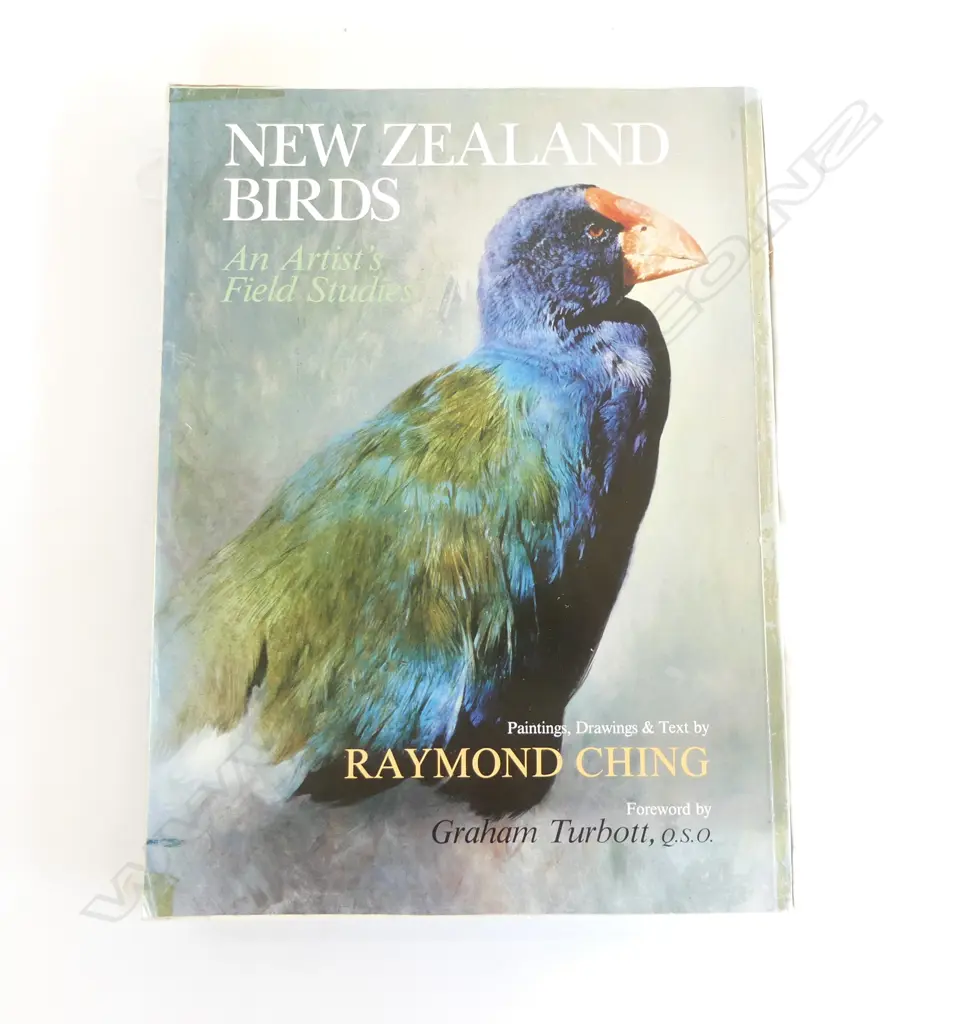 BOOK; RAYMOND CHING NZ BIRDS 1ST ED. PUBLISHERS MOCK UP Image 1++