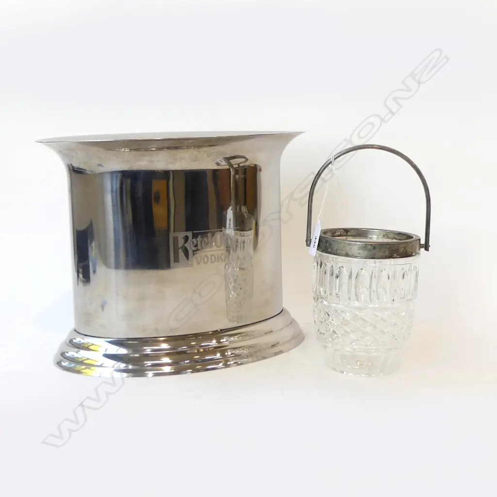  KETAL ONE VODKA ICE BUCKET + CRYSTAL ICE BUCKET Image 1++