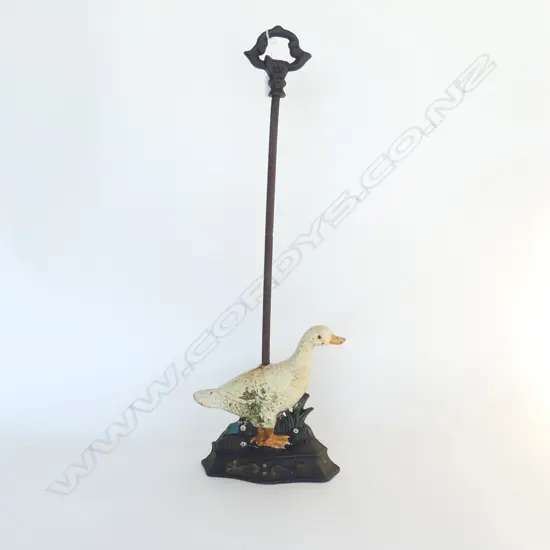 CAST IRON DOOR STOP H.630mm