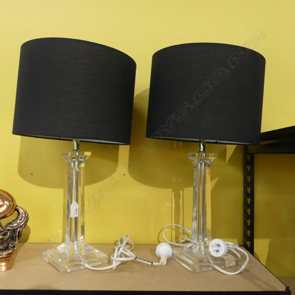 PR CLEAR ACRYLIC LAMPS H.500mm Image 1++