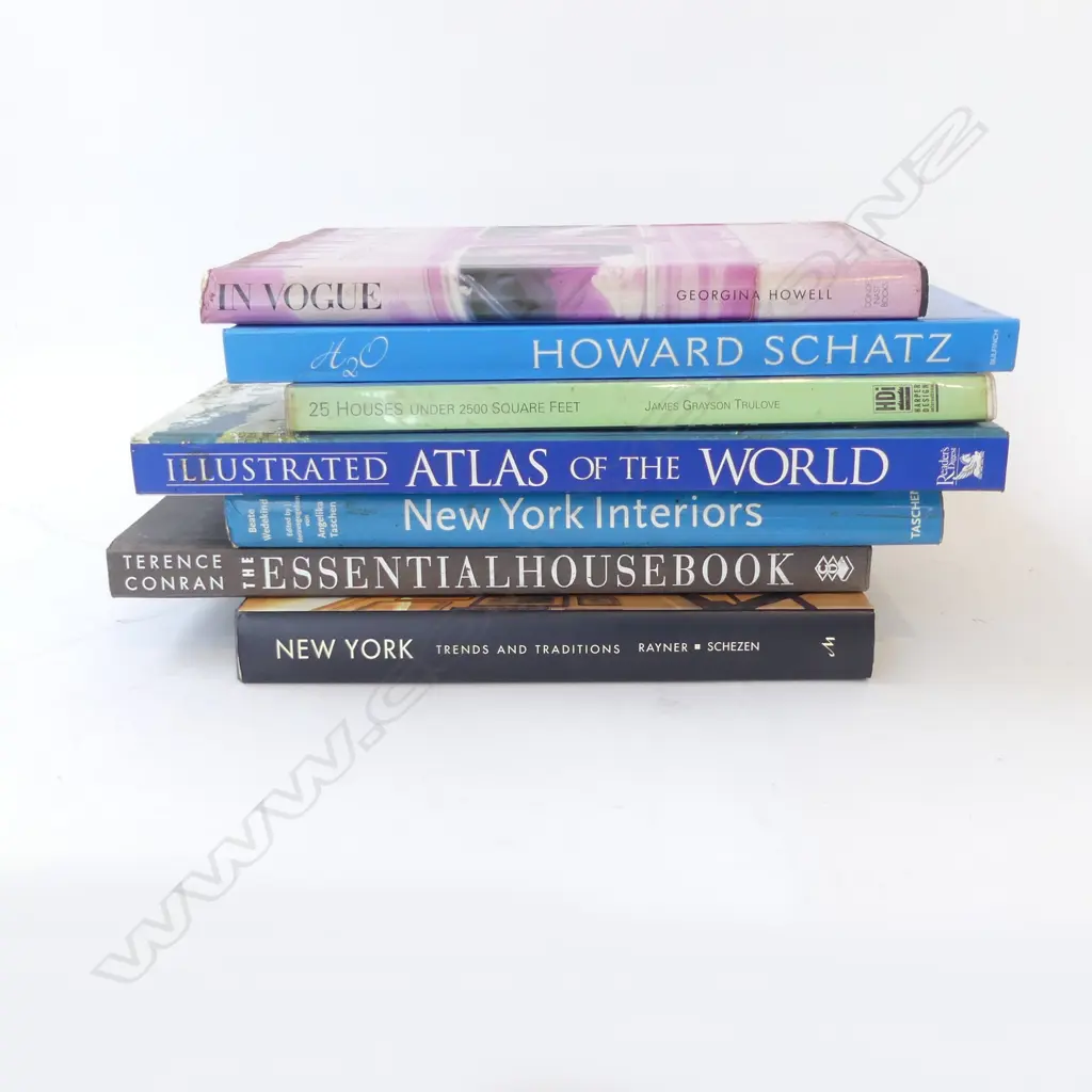 7 LG BOOKS; ART, INTERIORS INTEREST Image 1++