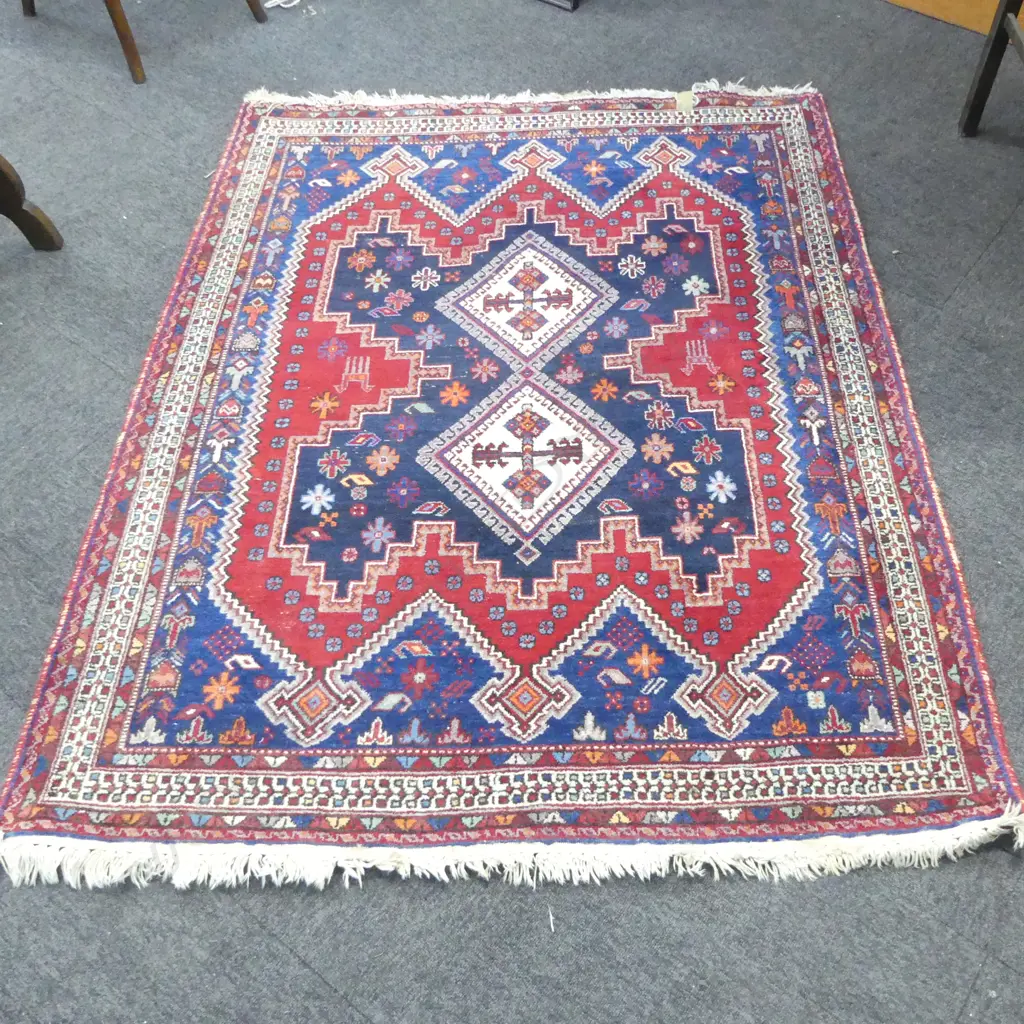 HAND KNOTTED WOOL PILE RUG  Image 1++