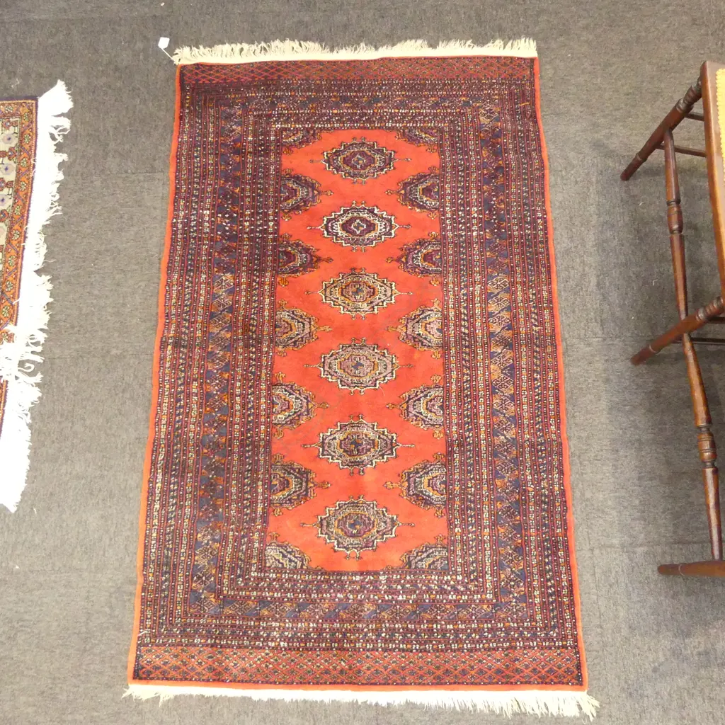 HAND KNOTTED WOOL PILE RUG Image 1++