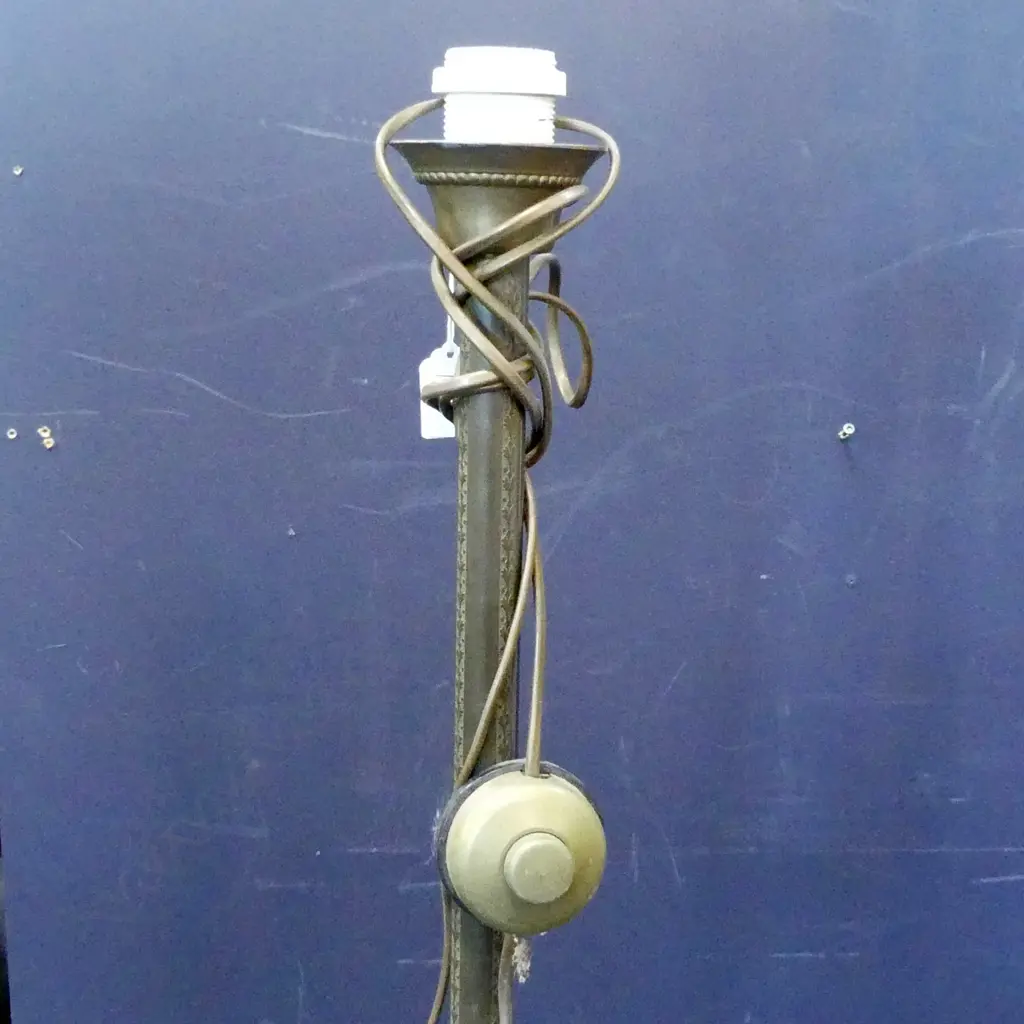 LAURA ASHLEY BRASS FLOOR LAMP H.1250mm Image 1++