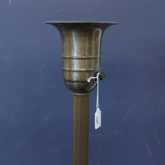 BRASS FLOOR LAMP H.1520mm