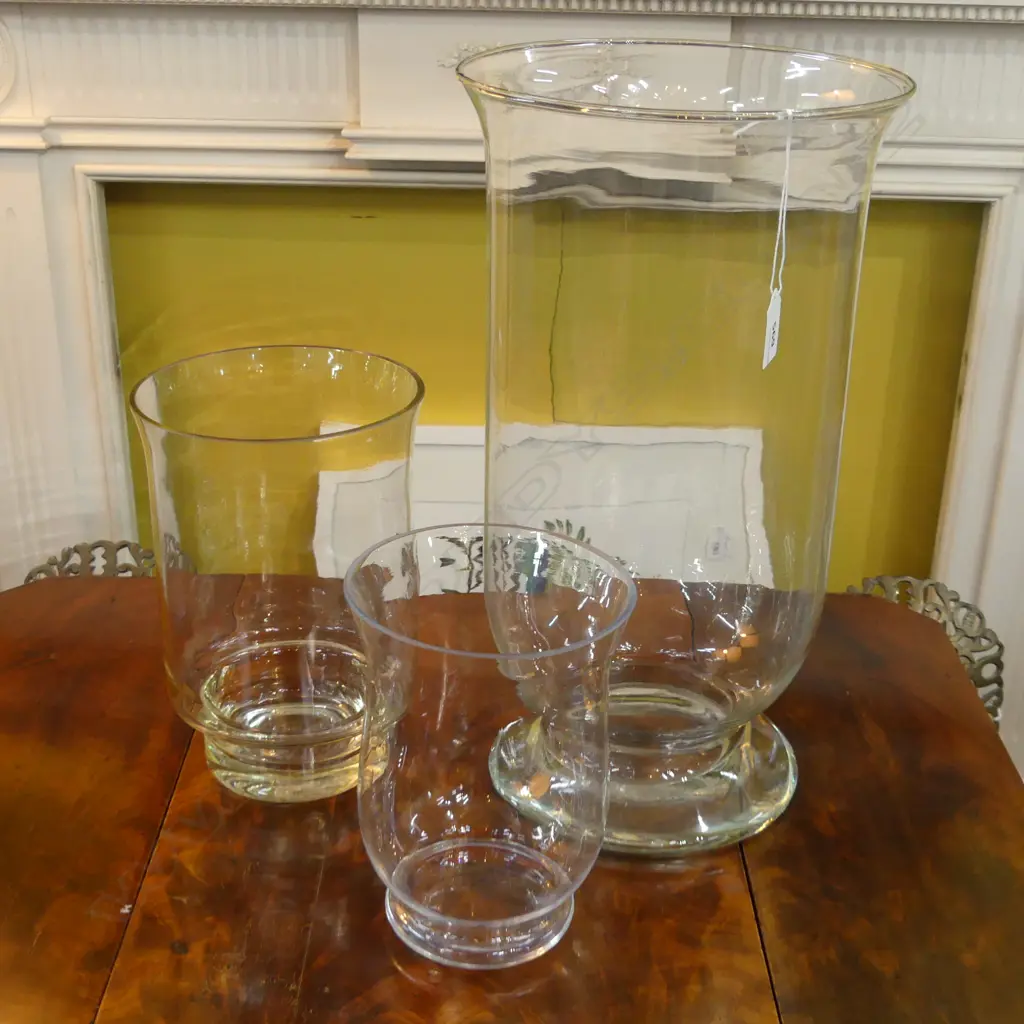 3 HURRICANE LANTERNS H.420mm Image 1++