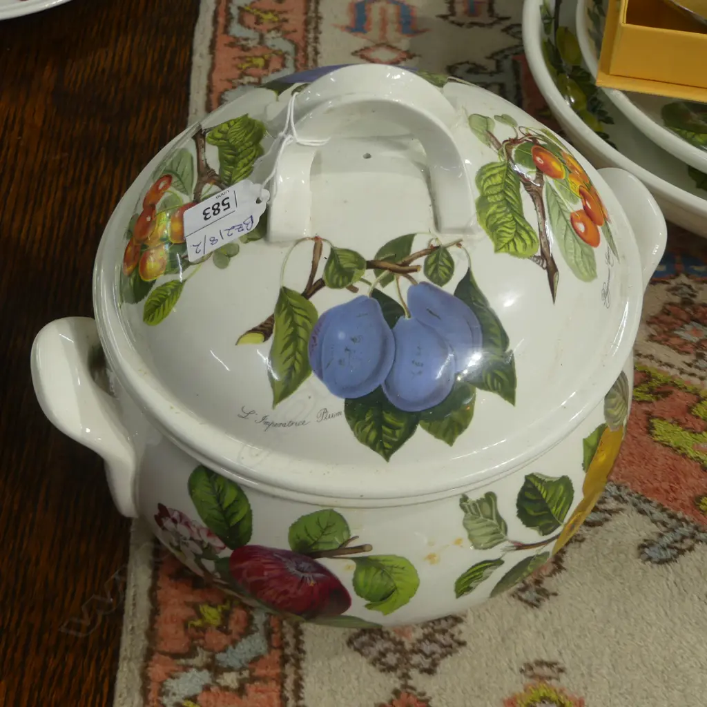 LG PORTMEIRION POMONA LIDDED TUREEN H.215mm Image 1++