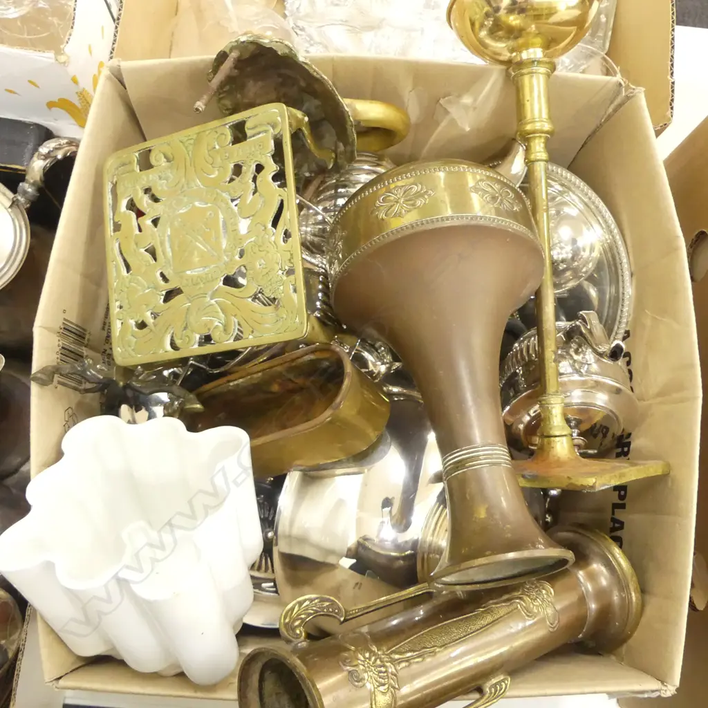 ASST. SILVER PLATE, COPPER ETC Image 1++