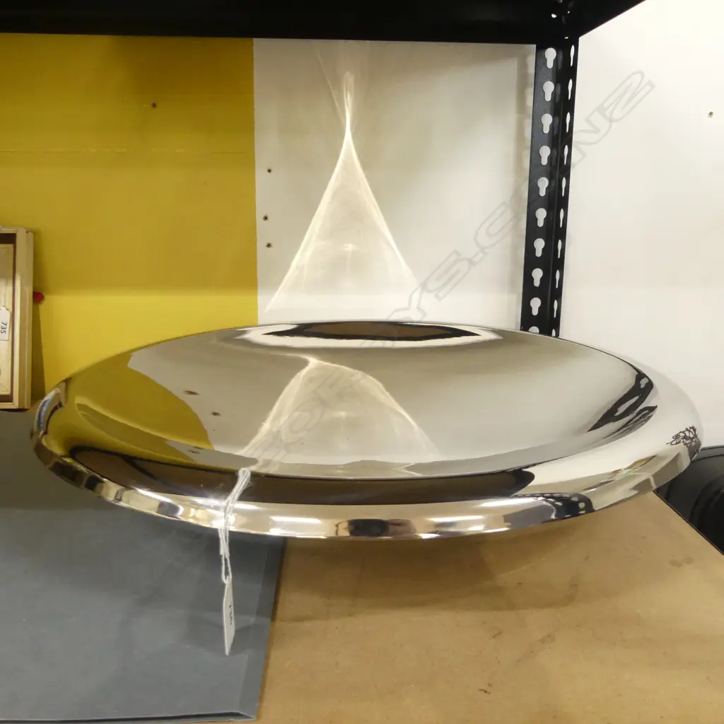 CHROME FRUIT BOWL 490mm dia Image 1++