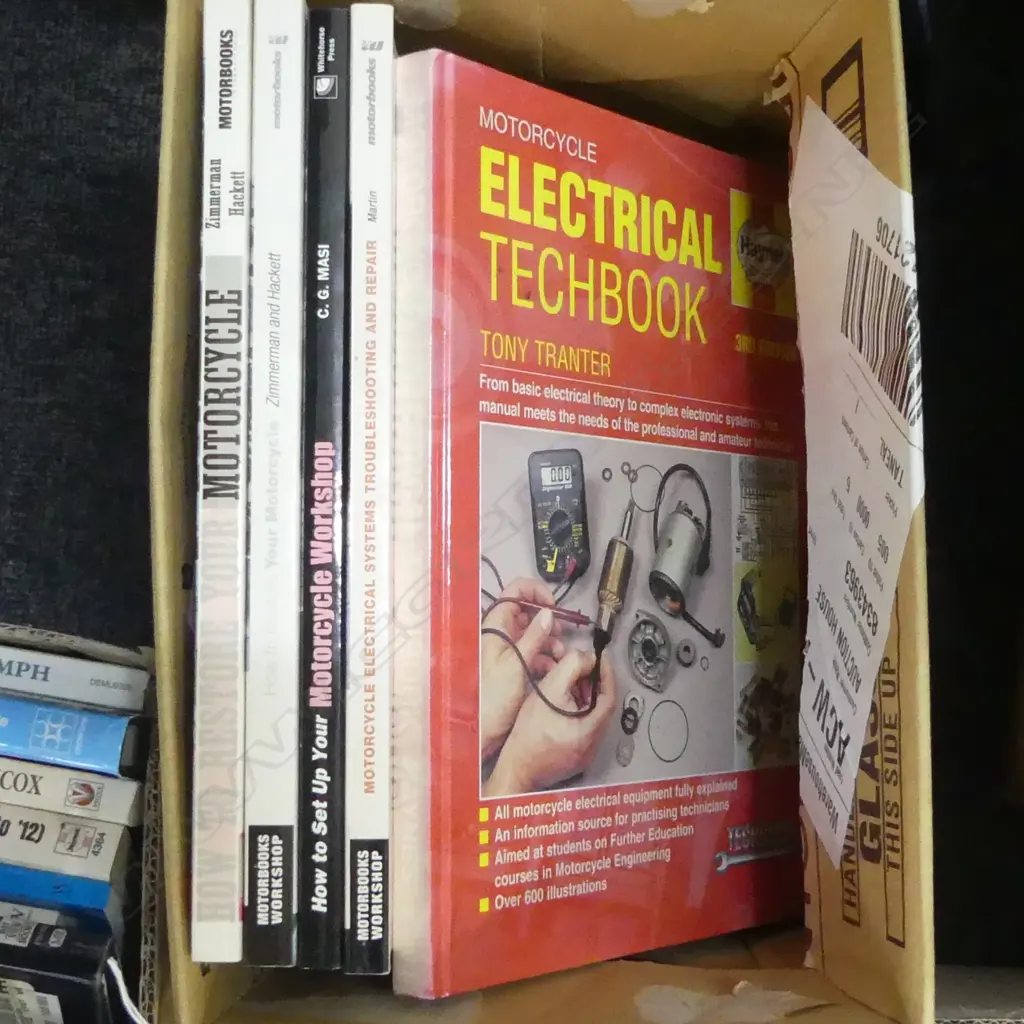 BOOKS; MOTORCYCLE REPAIR MANUALS Image 1++