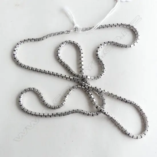 835 SILVER NECKLACE, L.800mm 48gms