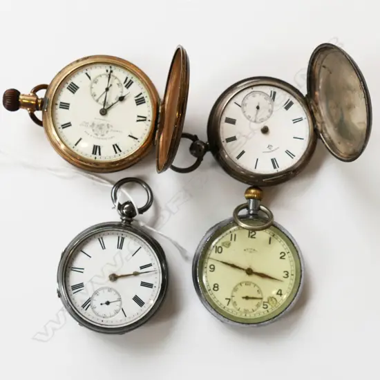 4 POCKETWATCHES, 2 STG *correct photo updated