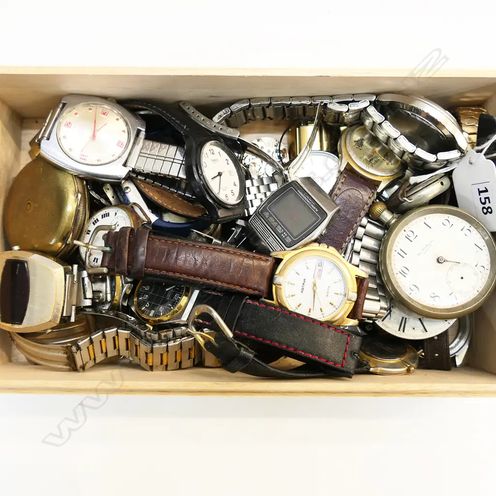 COLLECTION GENT'S WATCHES & PARTS (all as is) Image 1++