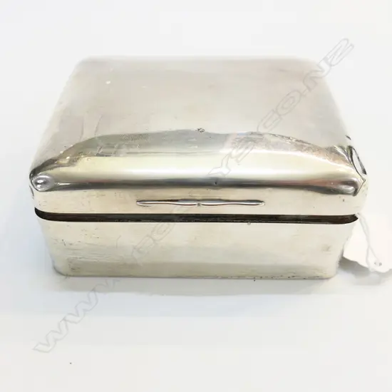 STG SILVER BOX, LONDON 1912 110x95x50mm