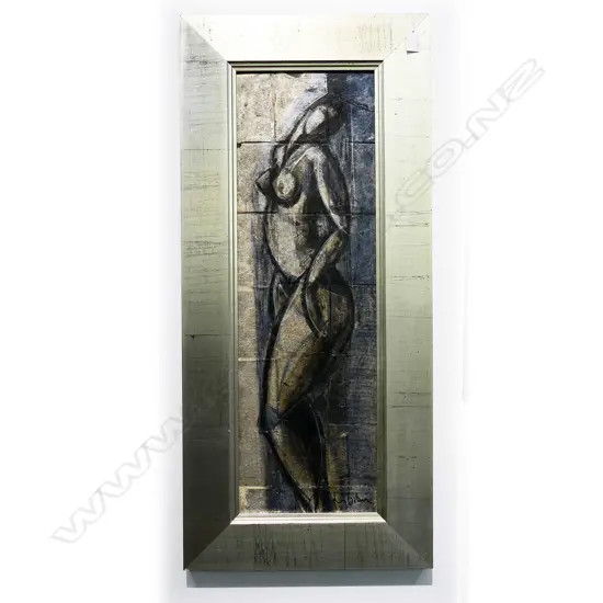 HALEY BROWN 'ASIMI' MIXED MEDIA 720x225mm