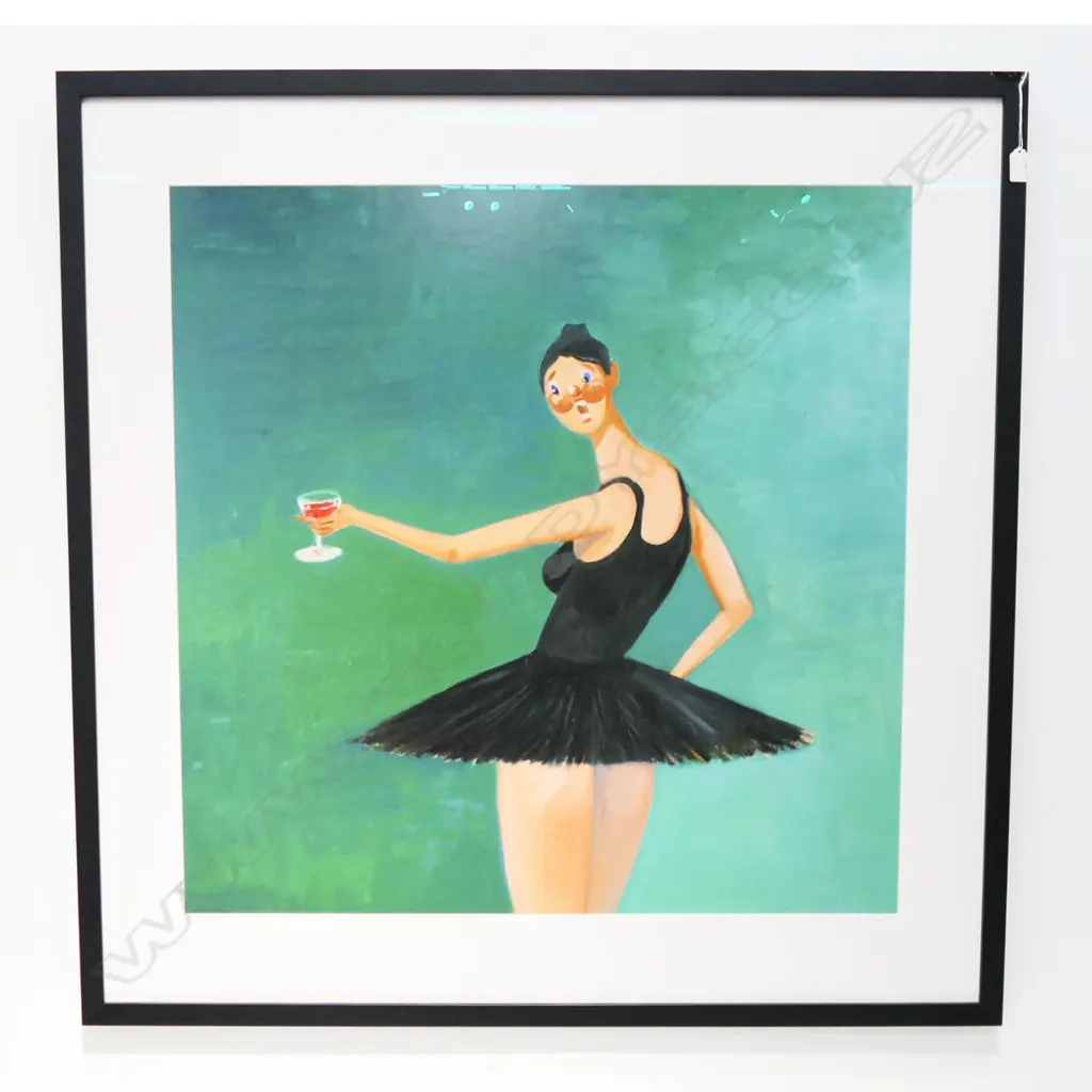 LG MODERN BALLERINA PRINT 815x815mm Image 1++