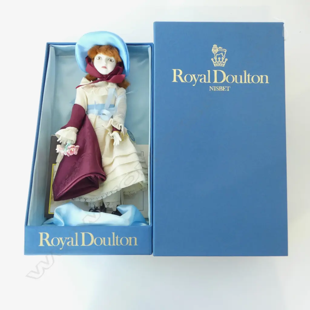 ROYAL DOULTON 'NISBET' DOLL H.300mm, BOXED Image 1++