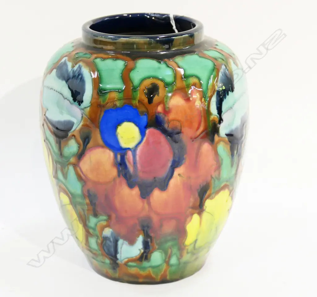 JAPANESE GLAZED VASE H.200mm Image 1++