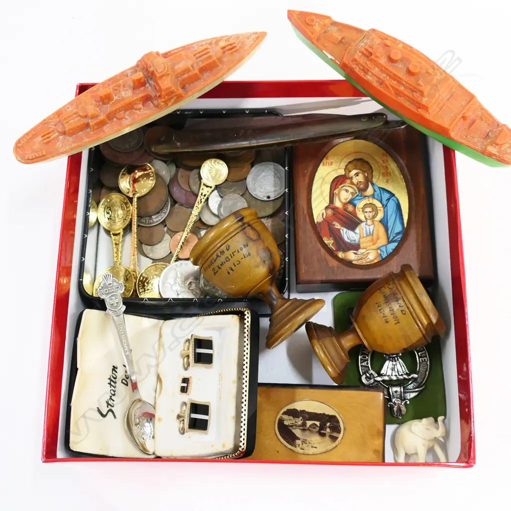 COINS, EGGCUPS, BOATS ETC Image 1++