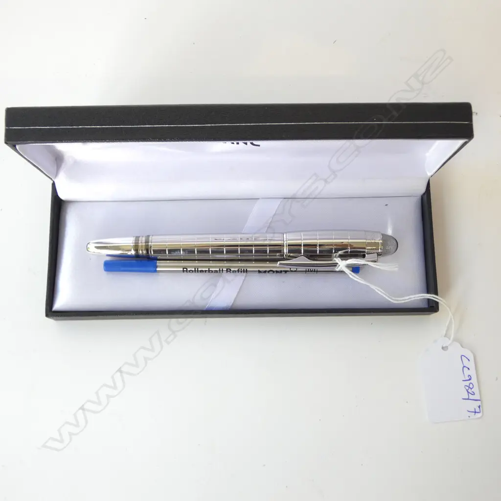 MONT BLANC ROLLER PEN, CASED Image 1++