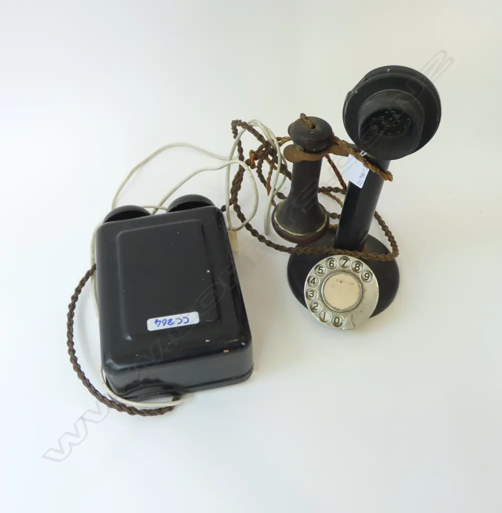 ANTIQUE PHONE & BELL BOX TRANSFORMER  Image 1++