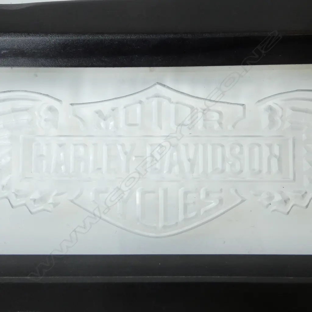 HARLEY DAVIDSON ILLUMINATED SIGN [WORKING] 690x180mm Image 1++